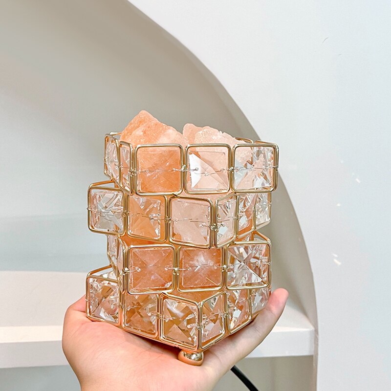 LumoSphere - Crystal mood light - LED-humørkube, farveskiftende lampe