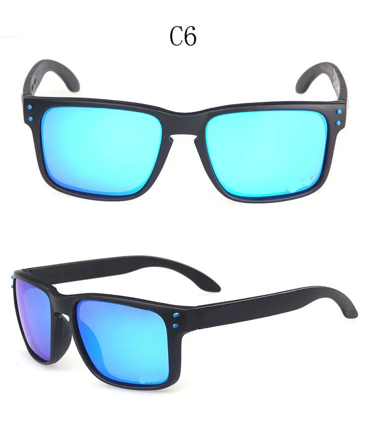 Vintage Firkantede Solbriller | Polariserede | UV400 Beskyttelse | Unisex