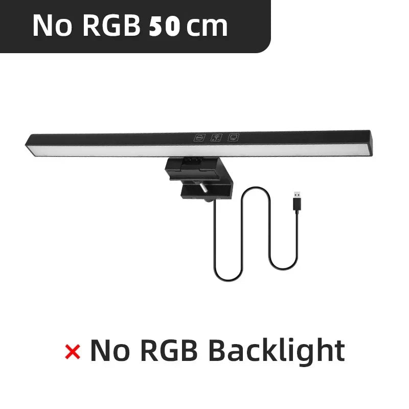 Monitor Light Bar Curved with RGB Backlight Computer Screen Lamp Eye Caring Touch Atmosphere Lights For Gaming Room Decoration