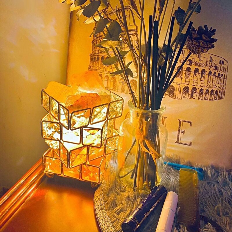 LumoSphere - Crystal mood light - LED-humørkube, farveskiftende lampe
