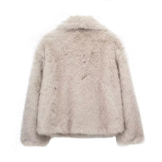 Aveline - Fur coat | Den veganske pelsjakke til stilfuld varme