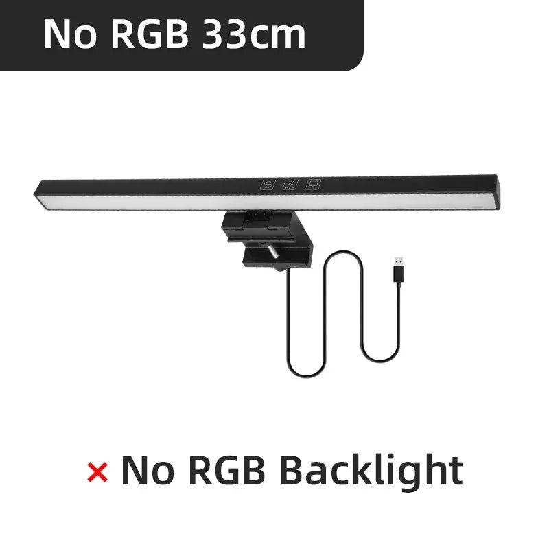 Monitor Light Bar Curved with RGB Backlight Computer Screen Lamp Eye Caring Touch Atmosphere Lights For Gaming Room Decoration