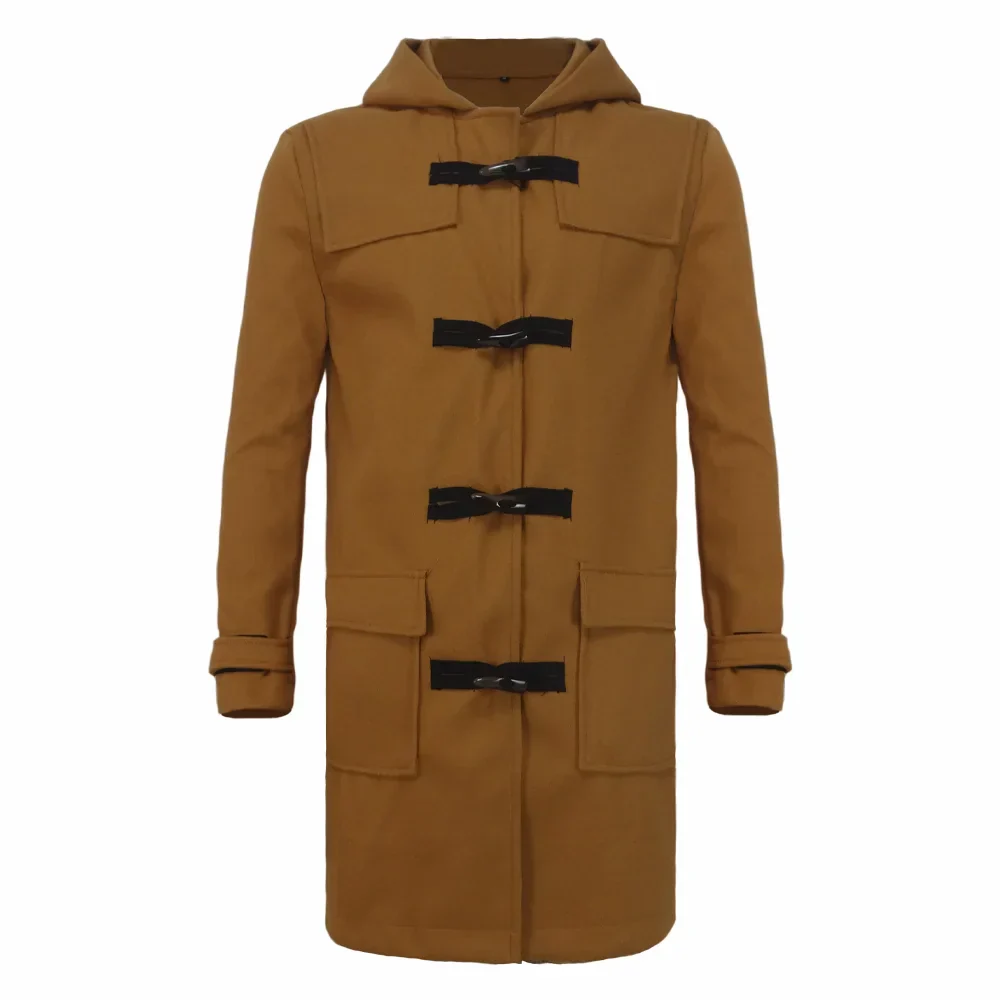 Caelan - streetwear trenchcoat til mænd, moderigtig og stilfuld