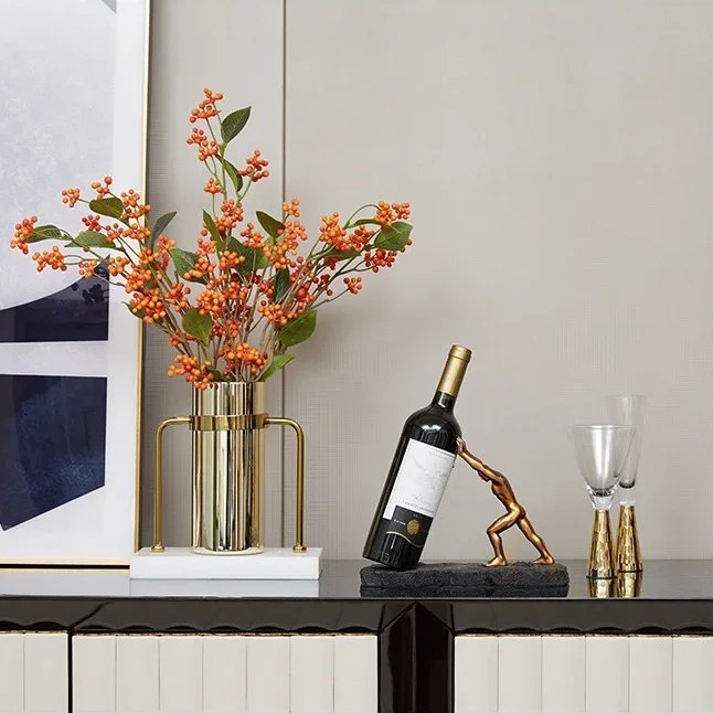 VinoElegance vinreol - Stilfuld og robust flaskeholder til din vinsamling