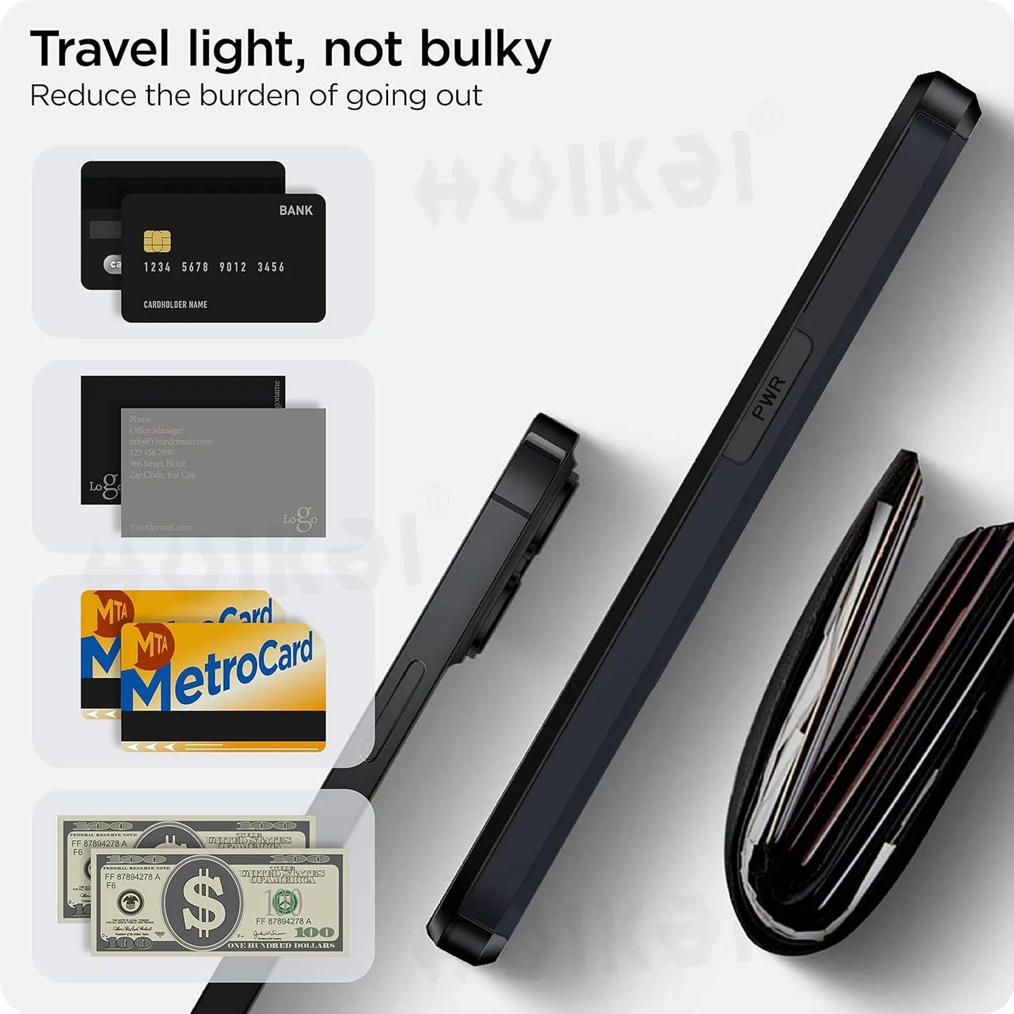 ShieldCase - iPhone-etui med kortholder