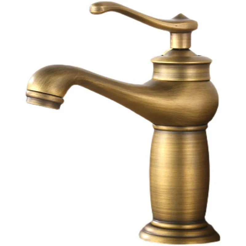 EleganzaBrass - Luksus håndvaskarmatur i antik bronze