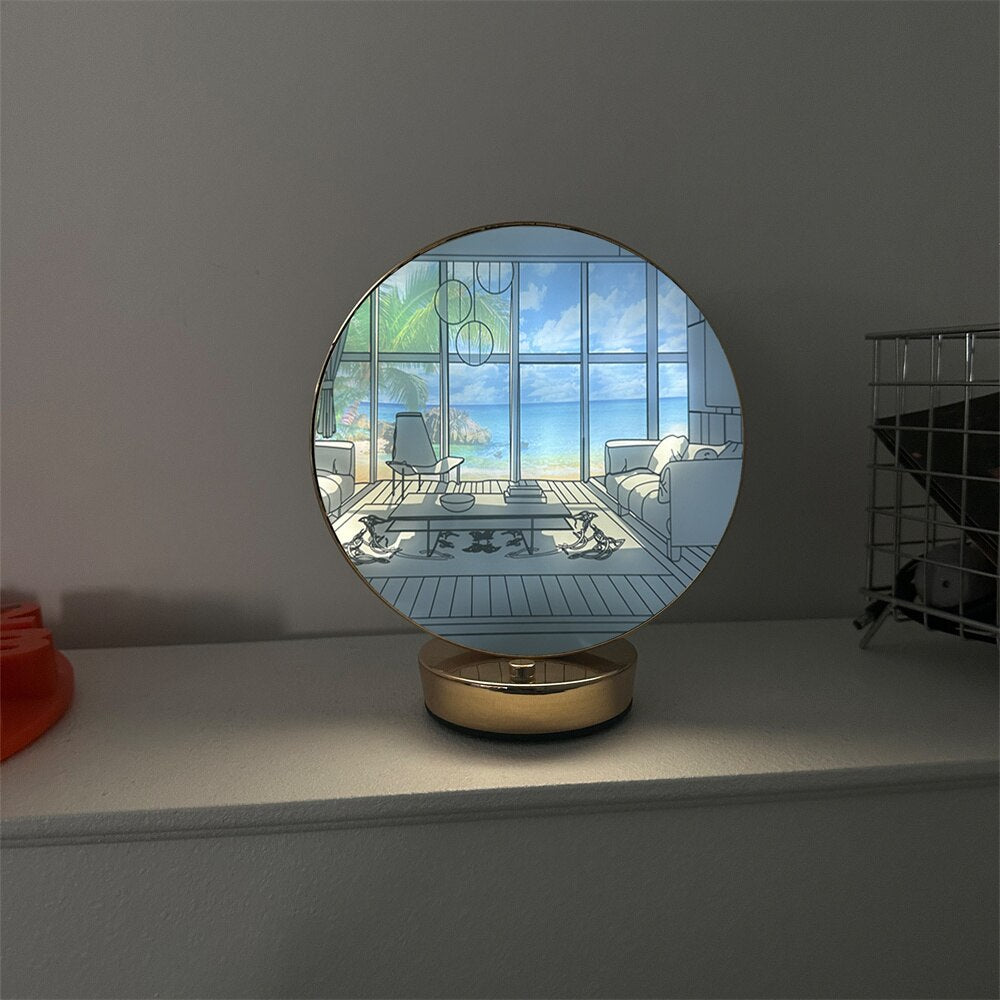 Lumora Orb - Kreativ kunstnerisk Orb-bordlampe