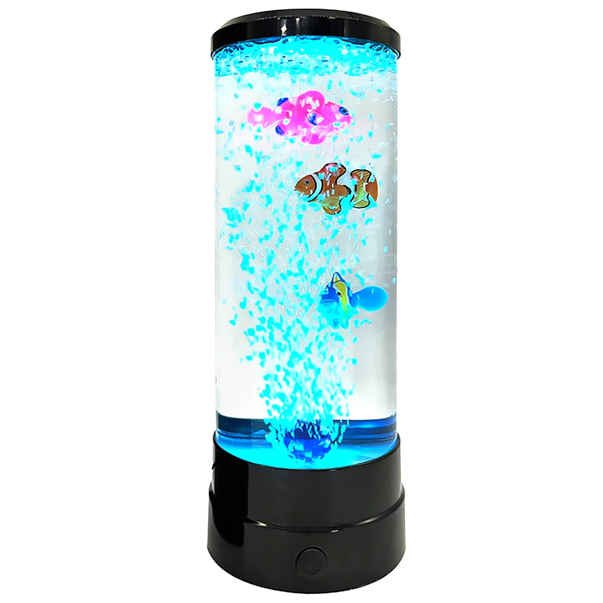 LED Fiskelampe | Multicolor Skift | Simuleret Akvarium Boble | Natlampe & Borddekoration