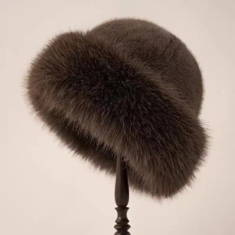 Martha - Elegant varm pelshue | Varm pelshue til luksuriøs vinterstil