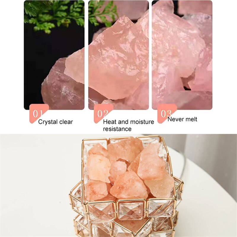 LumoSphere - Crystal mood light - LED-humørkube, farveskiftende lampe