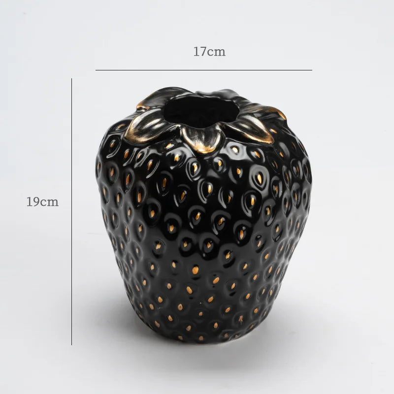 BerryCharm - Grim jordbærvase | Originalt design til dine blomster