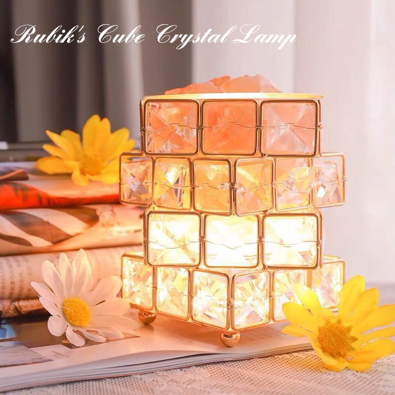 LumoSphere - Crystal mood light - LED-humørkube, farveskiftende lampe