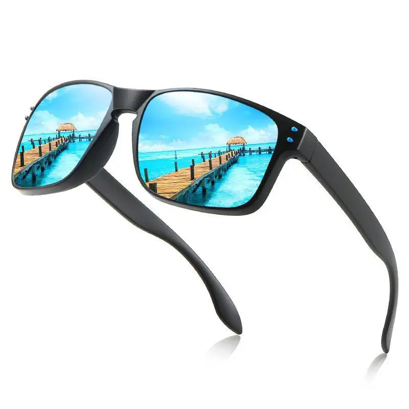 Vintage Firkantede Solbriller | Polariserede | UV400 Beskyttelse | Unisex