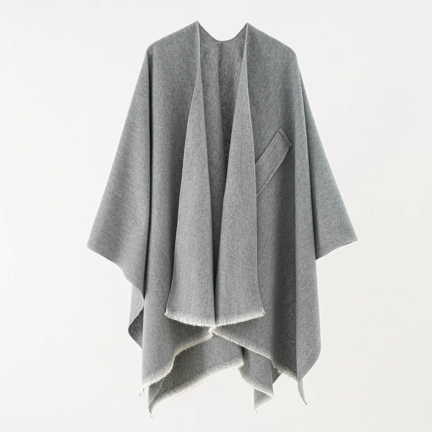 Mery - poncho i kashmir | Elegance møder hyggelig komfort