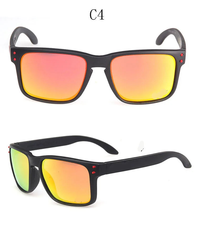 Vintage Firkantede Solbriller | Polariserede | UV400 Beskyttelse | Unisex