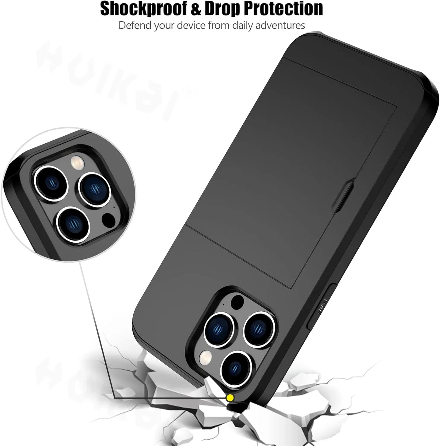 ShieldCase - iPhone-etui med kortholder