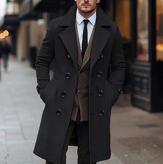 JudeElite - Chic trenchcoat til mænd | Elegant trenchcoat til enhver lejlighed