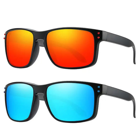 Vintage Firkantede Solbriller | Polariserede | UV400 Beskyttelse | Unisex
