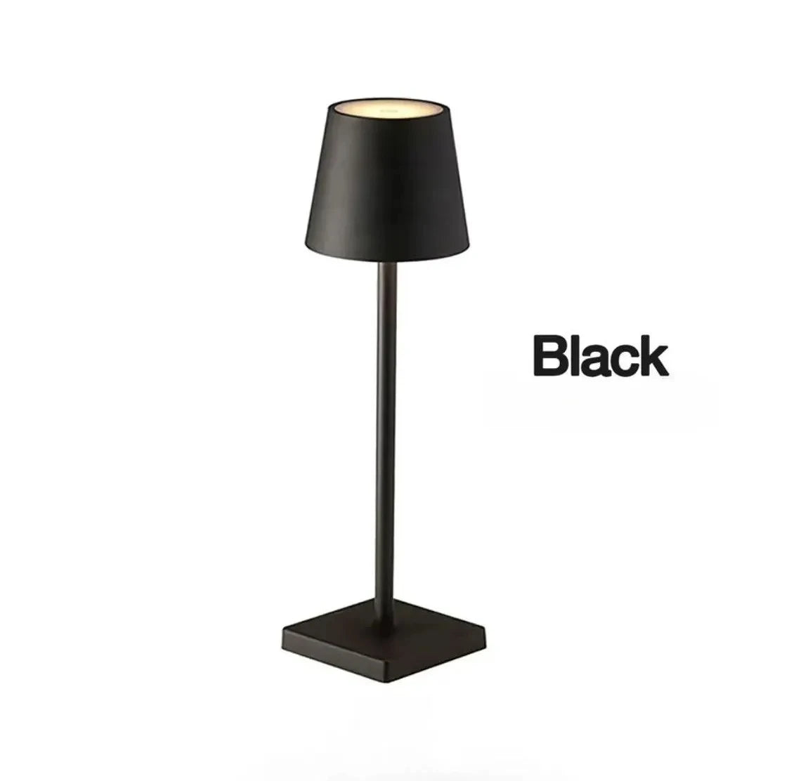 LED Bordlampe m. Touch Sensor | 3 Lysfarver & Dæmpbar | Moderne Nat- & Skrivbordslampe