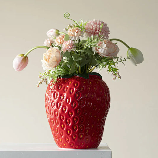 BerryCharm - Grim jordbærvase | Originalt design til dine blomster