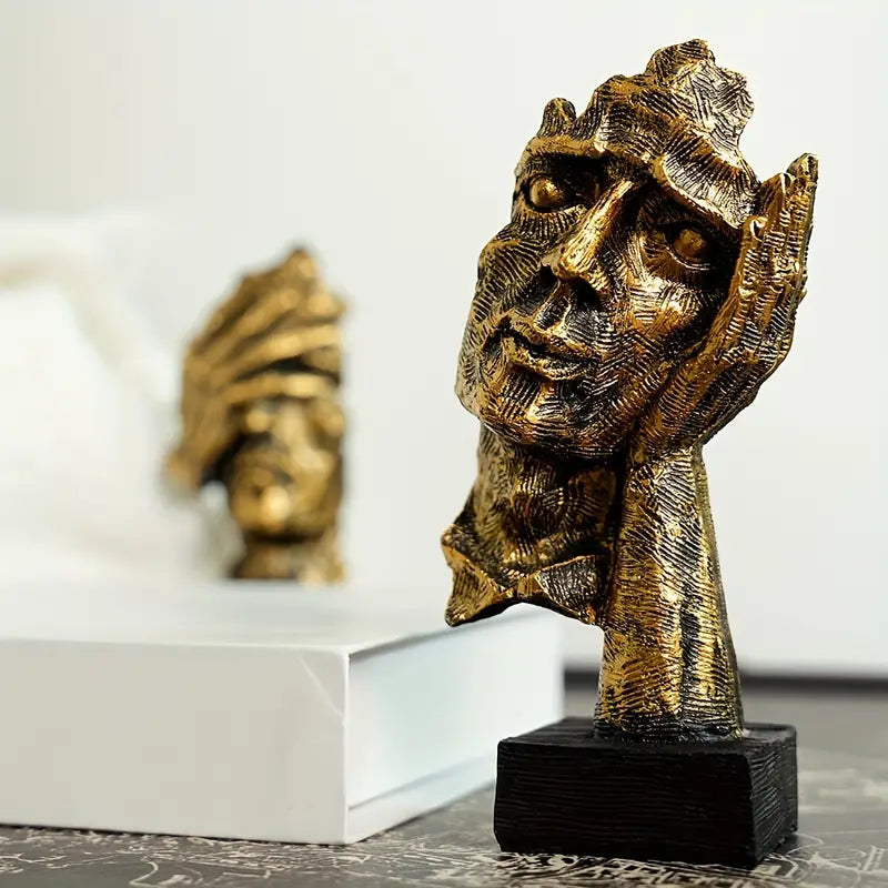 PersonaPiece | Dekorativ figur med kunstnerisk ansigt