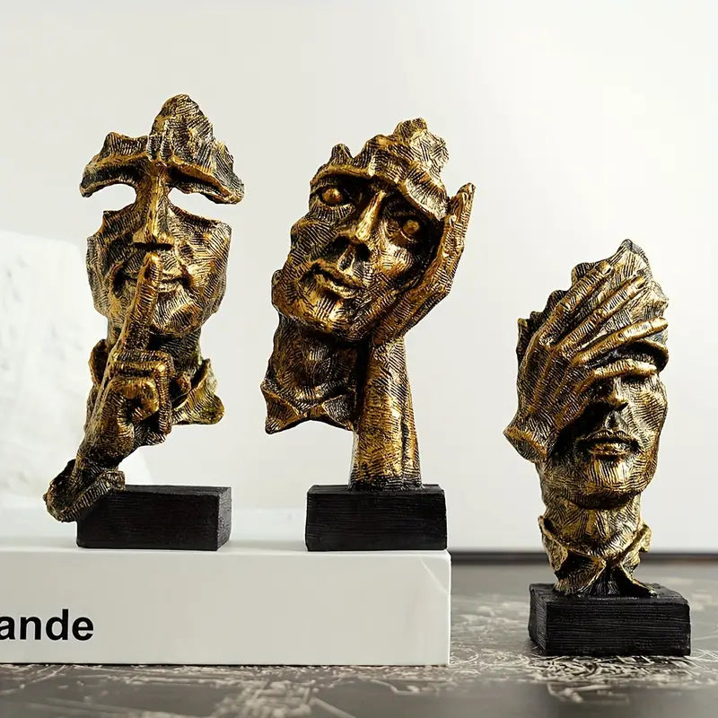 PersonaPiece | Dekorativ figur med kunstnerisk ansigt