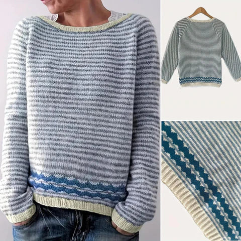 Stella - Stribet trøje til kvinder | Ultimativ komfort og stil
