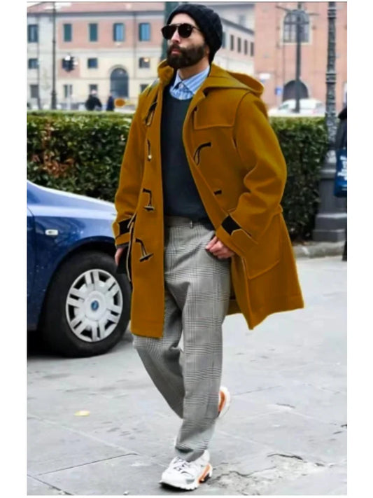 Caelan - streetwear trenchcoat til mænd, moderigtig og stilfuld