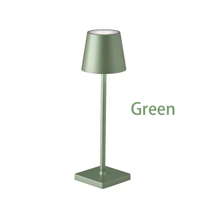 LED Bordlampe m. Touch Sensor | 3 Lysfarver & Dæmpbar | Moderne Nat- & Skrivbordslampe