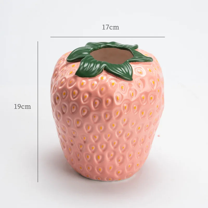 BerryCharm - Grim jordbærvase | Originalt design til dine blomster