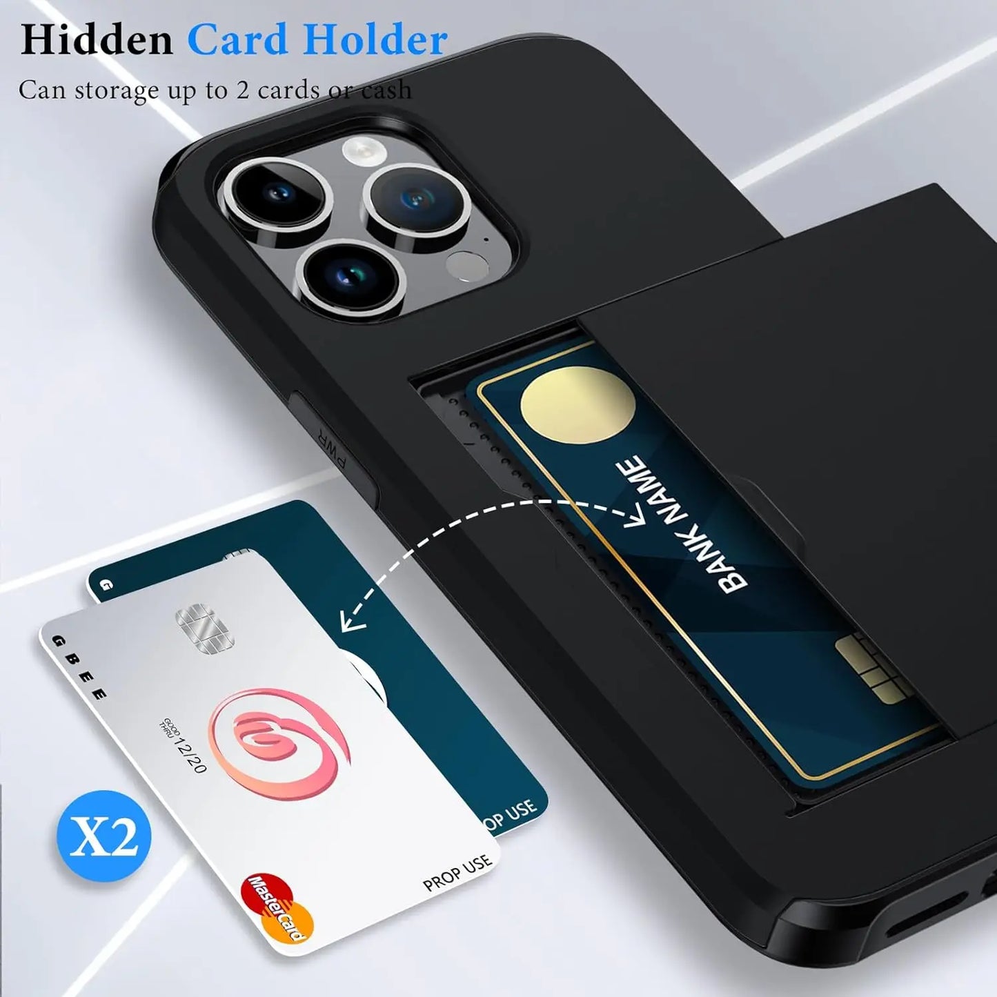 ShieldCase - iPhone-etui med kortholder
