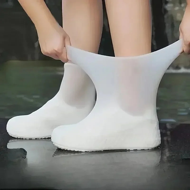 Vandtætte Regnskoovertræk | Silikone Sko Covers | Antislip & Genanvendelige | Perfekt til Regn, Sne & Outdoor
