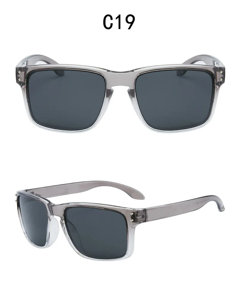 Vintage Firkantede Solbriller | Polariserede | UV400 Beskyttelse | Unisex