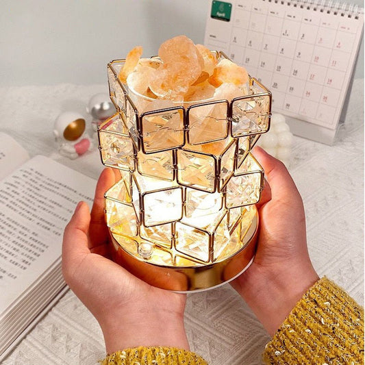 LumoSphere - Crystal mood light - LED-humørkube, farveskiftende lampe