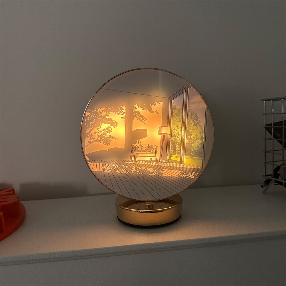 Lumora Orb - Kreativ kunstnerisk Orb-bordlampe