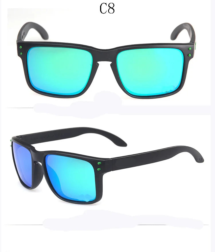 Vintage Firkantede Solbriller | Polariserede | UV400 Beskyttelse | Unisex