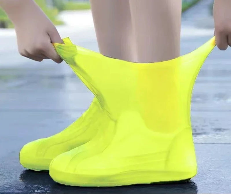 Vandtætte Silikone Oversko | Antislip Regn Covers | Beskytter Sko mod Regn & Snavs | Unisex