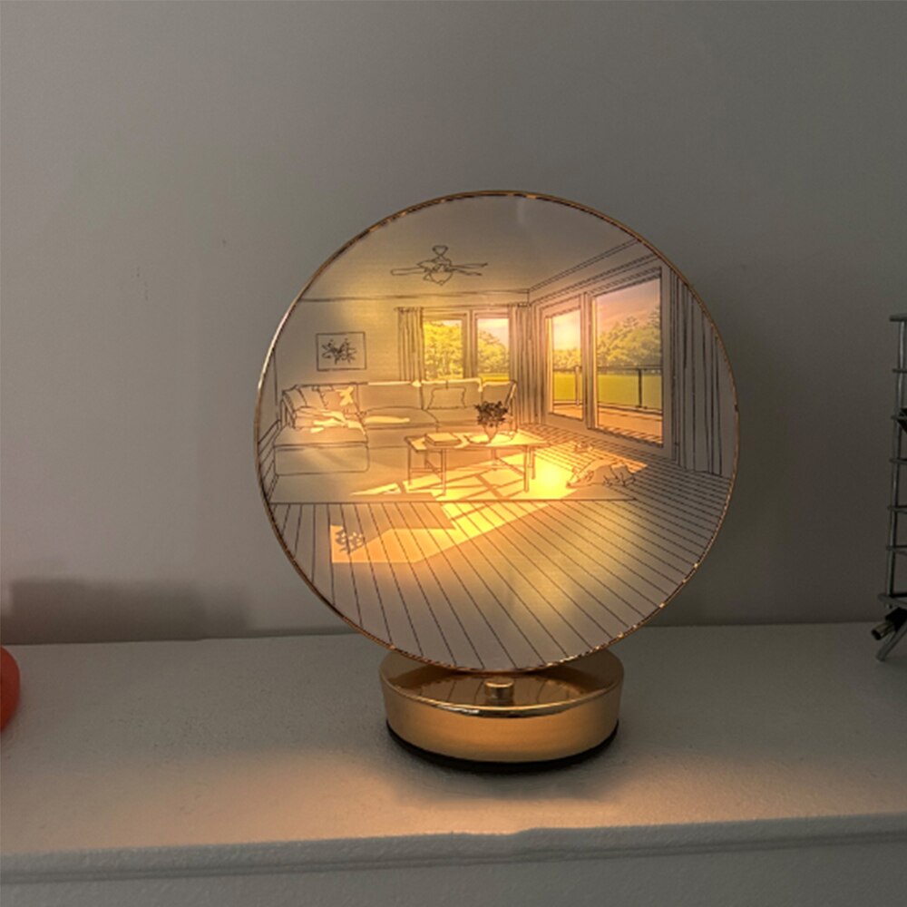 Lumora Orb - Kreativ kunstnerisk Orb-bordlampe