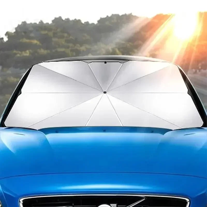 Bilsolskærm | UV- & Varmebeskyttelse | Foldbar & Kompakt | Til SUV & Hatchback