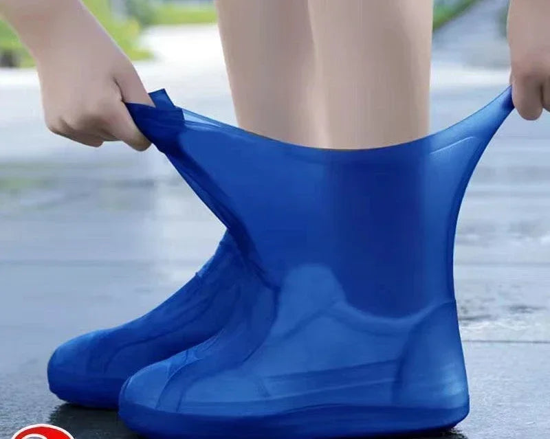 Vandtætte Silikone Oversko | Antislip Regn Covers | Beskytter Sko mod Regn & Snavs | Unisex
