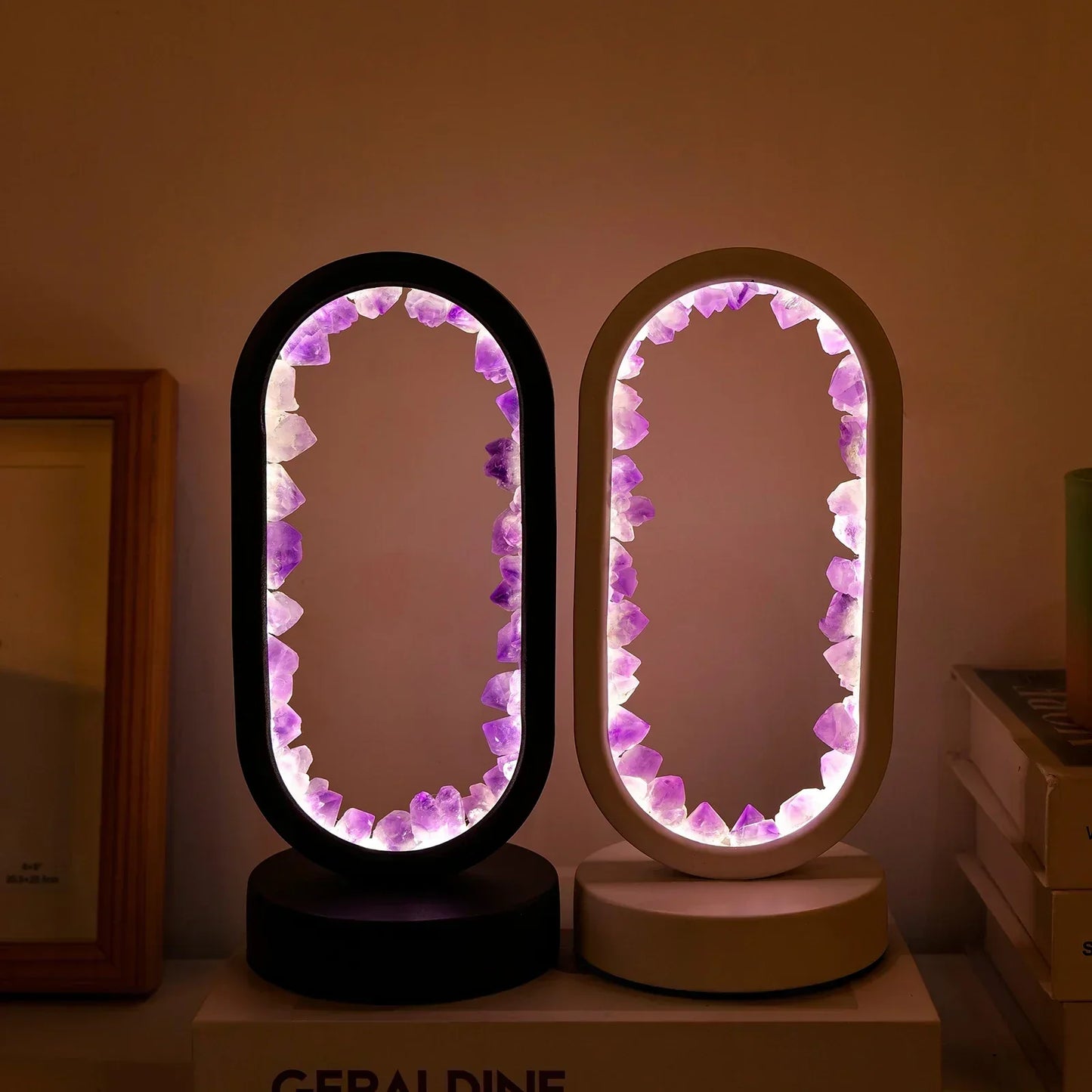 AmethystAura - Naturlig ametystlampe til fred og ro i hjemmet