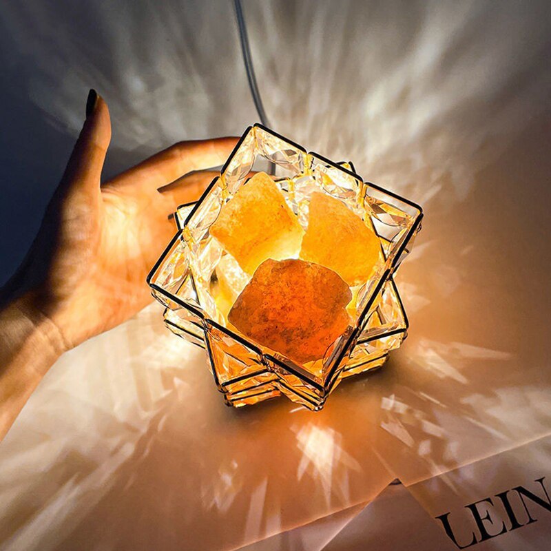 LumoSphere - Crystal mood light - LED-humørkube, farveskiftende lampe