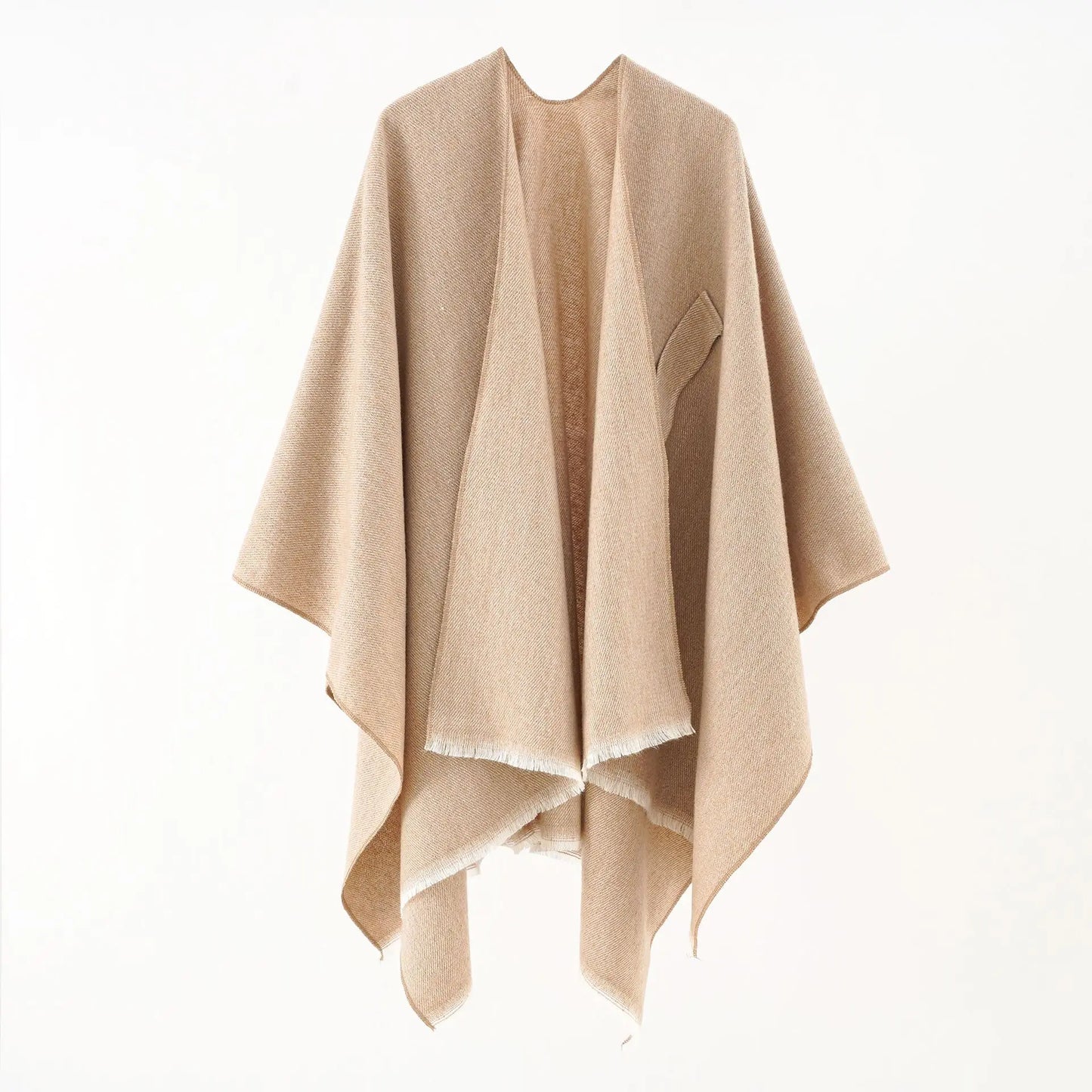 Mery - poncho i kashmir | Elegance møder hyggelig komfort