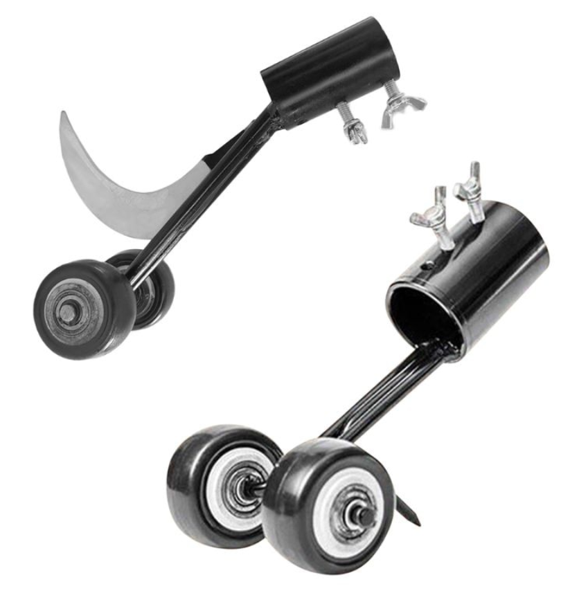 Effektiv Onkruidfjerner i Rustfrit Stål med Ergonomisk Design til Nem Havearbejde og Stående Brug-2