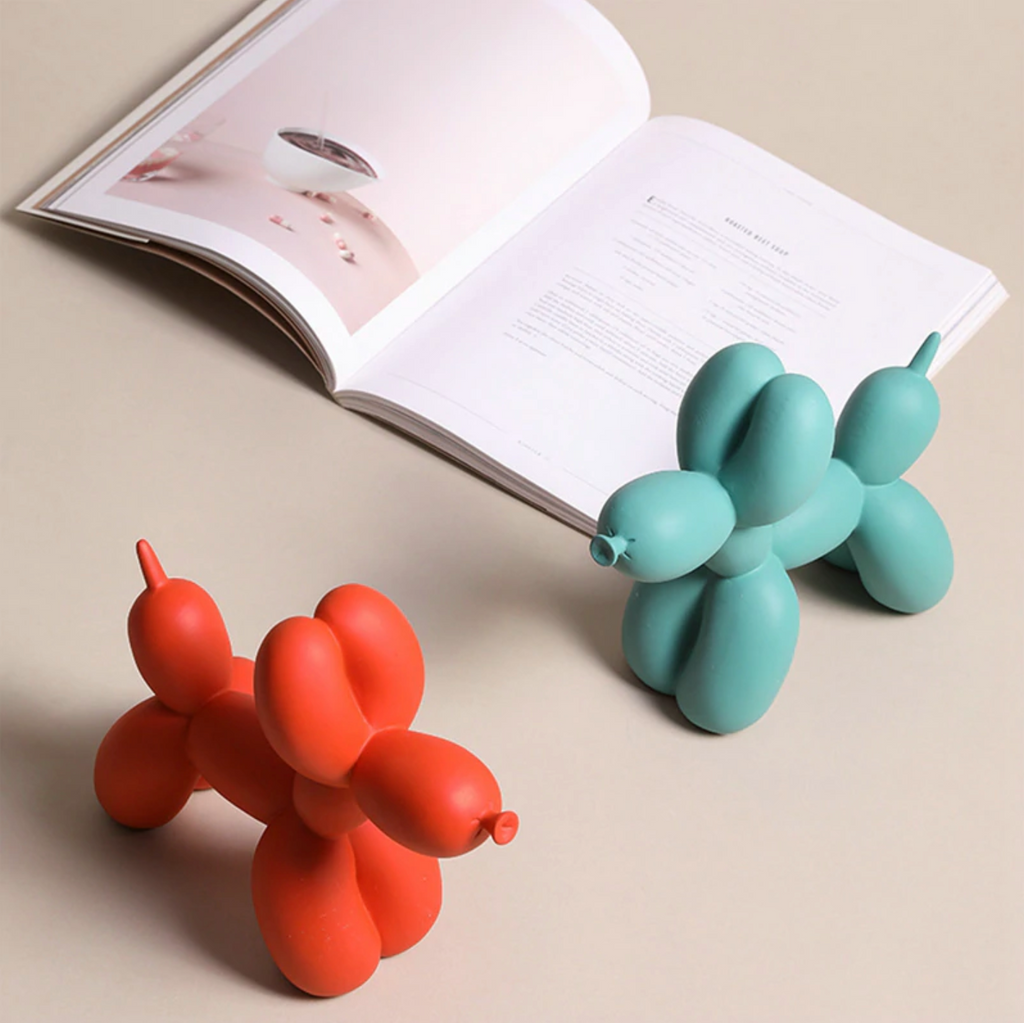 ColorPup - Skulptur af ballonhund i levende farver