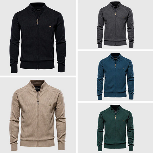 StyleComfort - Jakke med gennemgående lynlås
