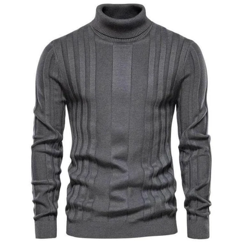 FlexiKnit - Slim fit rullekravetrøje