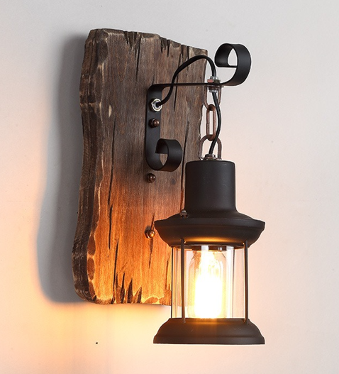UrbanLight - Industriel vintage-væglampe i retrostil til loft, café og stue