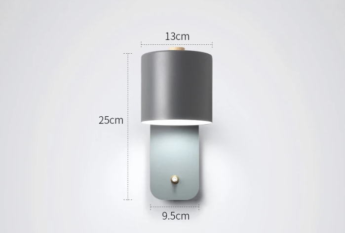 LumaLux - Moderne Led-væglamper med afbryder Indretningsbelysning