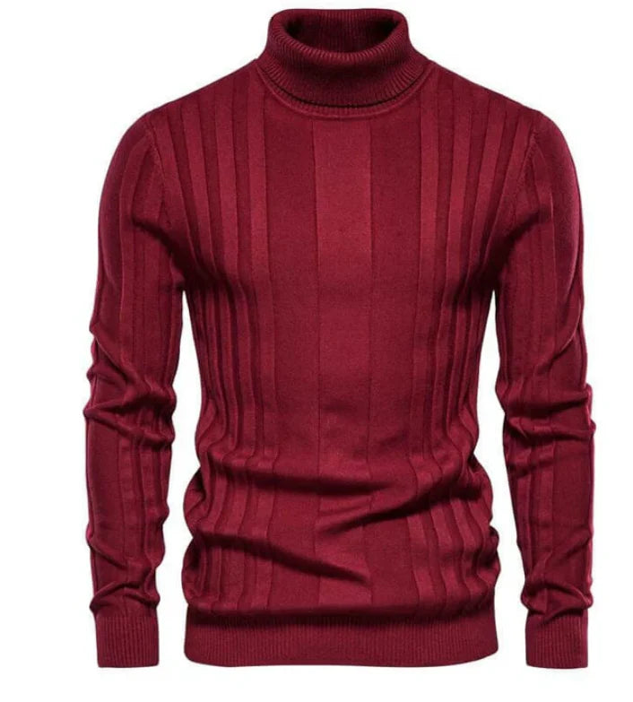 FlexiKnit - Slim fit rullekravetrøje